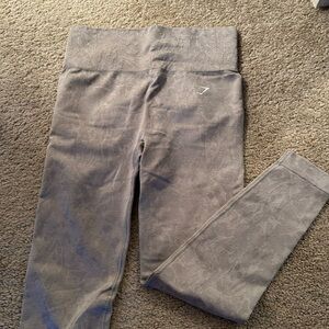 Gymshark gray patterned leggings